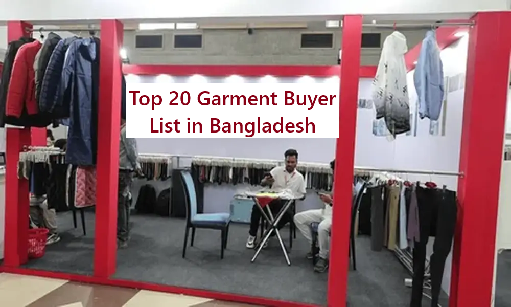 Top 20 Garment Buyer List in Bangladesh