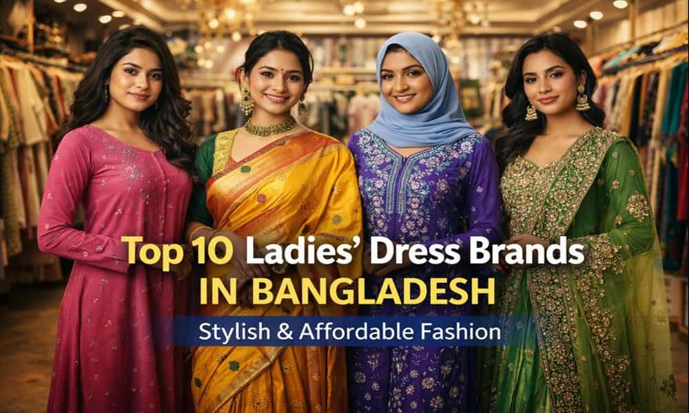 Top 10 Ladies' Dress Brands in Bangladesh